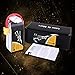 TATTU 1550mAh 14.8V 45C 4S LiPo Battery Pack with XT60 Plug for RC Boat Truck Heli Airplane UAV Drones FPV