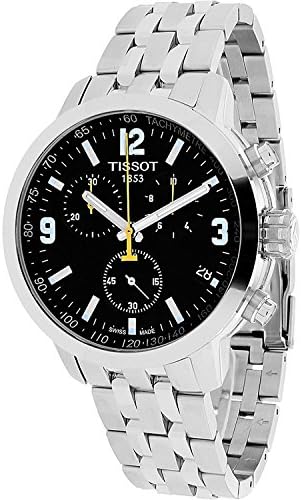 TISSOT WATCH Chronograph Black Dial Men's Formal Watch