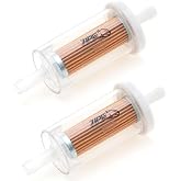 APE RACING Inline Fuel Filter Replacement Universal High Flow Fuel Filters (Pack of 2) for Lawn Mower Tractor Motorcycle Replace Briggs &amp; Stratton 5065 5065D 5065K 493629 695666 845125 691035
