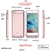 iPhone 6S Plus / iPhone 6 Plus Battery Case, Alpatronix BX140plus (5.5-inch) 4000mAh Rechargeable Protective External Portable Charging Case for iPhone 6S+ 6+ [MFi Certified, iOS 11+] - Rose Gold