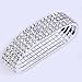 Malltop Luxury Women Bridal 5 Layer Crystal Rhinestone Elastic Bangle Bracelet