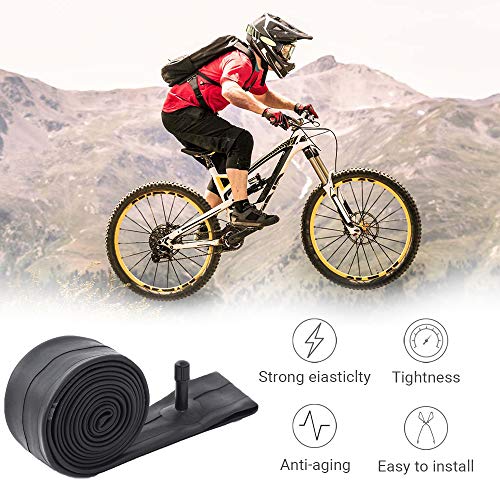 VARWANEO 26inch Bike Tube, 26x1.75/26x1.95/26x2.125 Mountain Bike Tire