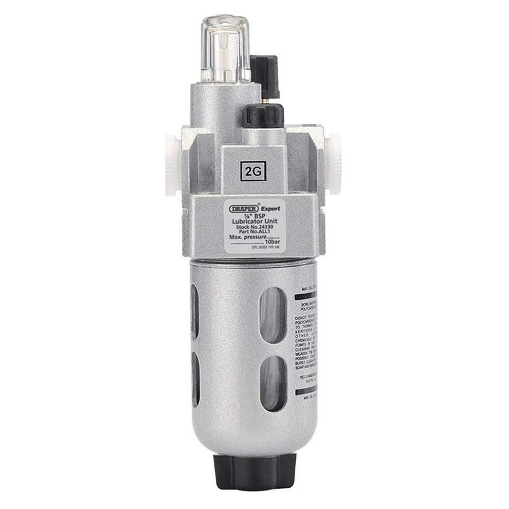 Draper 24330 Expert Lubricator Unit, 1/4" BSP, Blue