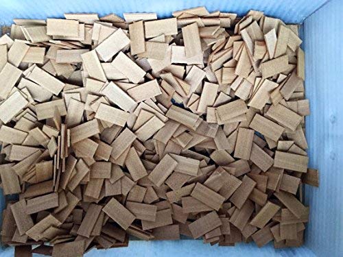 CEDAR Shake Shingle Wooden Roofing Craft Supplies for Buildings, Kits, Bird House, Scrap Booking, Doll Houses/Approximately 300 pc. - Image 4