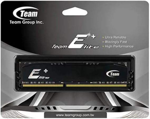 TEAM TPD34G1600HC1101 ELITE+ 4GB Black Heatsink: Amazon.co.uk: Electronics