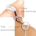SERMICLE Bra Strap Cushions Holder,Vekey Silicone Non-slip Pliable Shoulder Protectors Pads Bra Cushions Pads 4 Pairs (Beige and White)