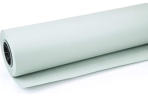 Lineco Frame Backing Paper. Buffered, Acid-Free, Lignin-Free. 12 X 72 Inch Rolls with 0.006 Inch Thickness. Moderate Porous f