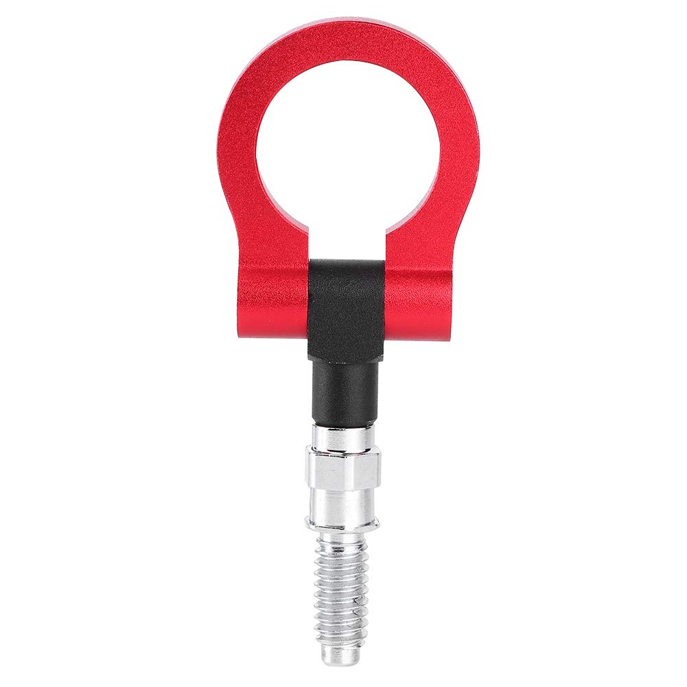 Car Towing Ring, Universal Trailer Front Tow Hook Ring Eye Kit Vehicle Recovery Accessory for Emergency Towing Durable Automotive Hardware