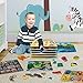 Kleeger KLG-200 Premium Baby Peg Puzzle 6-In-1 Set