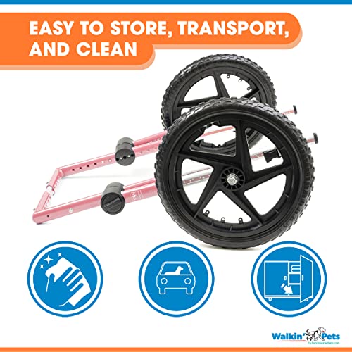 Walkin' Wheels Dog Wheelchair for Large Dogs 70180 Pounds