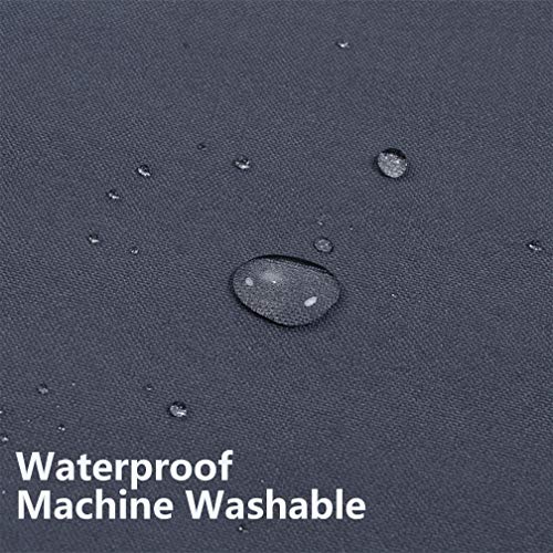 Splat Mat for Under High Chair/Arts/Crafts, WOMUMON Washable Spill Mat