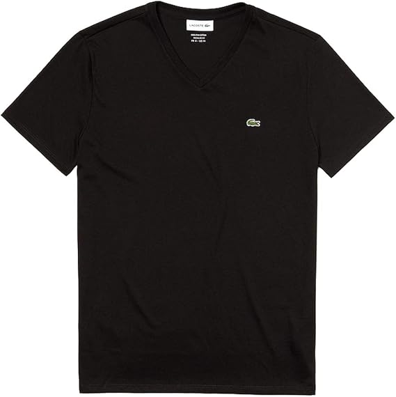 Amazon Lacoste ラコステ Vネック Tシャツ 半袖 テニス ゴルフ メンズ 男性用 Th6710 並行輸入品 Tシャツ カットソー 通販