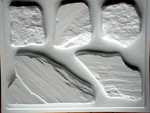 1 Set of 12 Molds to Make Flagstone Fieldstone Rocks, OAF-03