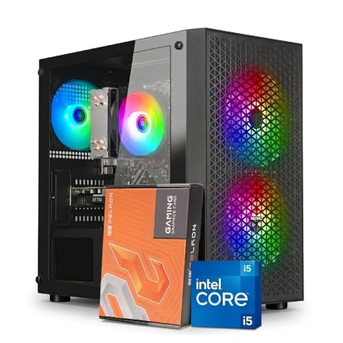 i5 Desktop PC Computer Up to 3.8GHz | RAM 16GB | SSD 500GB | GT 730 4GB | USB WiFi | Windows 11 Pro Pre-Installed | Tower Home Office Work | Checkpoint