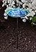 Evergreen Garden Birdbath on Stake, Scalloped