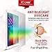 iCarez [HD EyeCare Series] Screen Protector for Apple iPad Pro 12.9 Inch [Hinged Installation Method with Kits] Ultra Clear Anti Blue Light with Lifetime Replacement Warranty 2-Pack