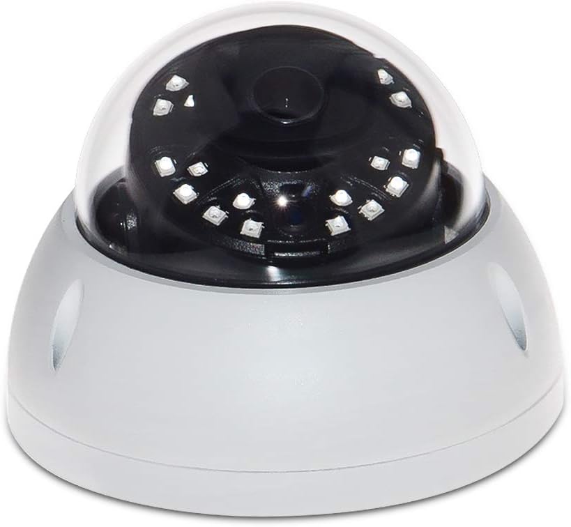 UltraHD 8MP 4K Outdoor PoE IP Camera IPC-HDBW4831E-ASE 2.8mm, Dome Security Camera with Audio, Alarm, IR 98ft Night Vision, Smart H.265+ WDR, SD Card Slot, ONVIF, IP67 IK10