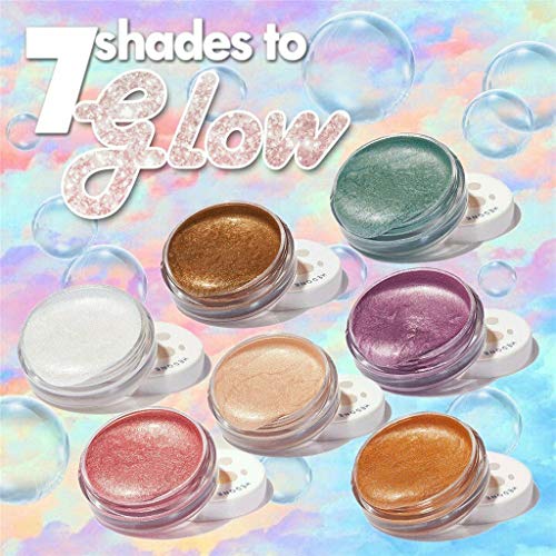 Chenway Liquid Gel Eyeshadow & Highlighter Shiny Glitter Makeup Eyeshadow Body Available Mini Makeup Eyeshadow (C)