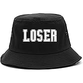 Kings Of NY Loser Style Nerd Geek Dork College Bucket Hat