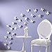 Blaydessales: Butterfly Wall Art (Pack of 24) White Butterfly Wall Art: White PVC 3d Decorative Butterflies, Removable Wall Art, Home Decor, Wedding Décor, Nursery Decoration, Bathroom Décor, Office Décor, 3d Wall Art, 3d Crafts, DIY Decoration