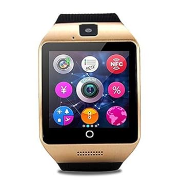 Reloj Inteligente Bluetooth Q18 con Pantalla táctil, Equipo SHFY ...