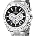 Festina Men's F16488/9 Silver Stainless-Steel Quartz Watch with Black Dial