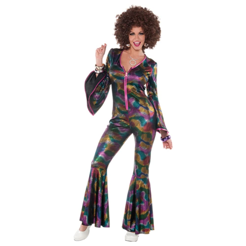 amscan International Adults Women Disco Pants Suit