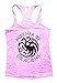 Womens Mother Of Dragons II - Game of Thrones Metallic Tank Top - Funny Threadz