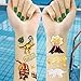 Dinosaur Temporary Tattoos For Kids, 4 Sheet Dinosaur Tattoos For Dinosaur Birthday Party Supplies Favors