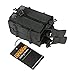 EXCELLENT ELITE SPANKER Tactical Molle Single/Double Open-Top Mag Pouch for M4 M14 M16 AR15 G36 Magazine (Black, Double)
