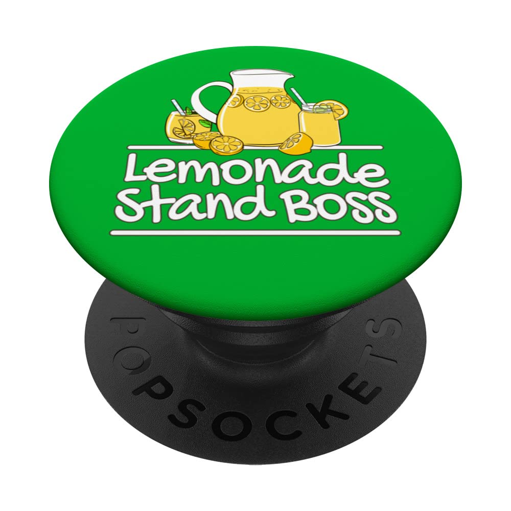 Lemonade Stand Boss PopSockets Swappable PopGrip