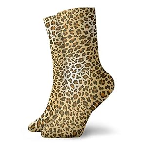 51dNz4ZvU1L. SS300 Calcetines de piel de leopardo para hombre y mujer, ligeros, cómodos, adecuados para todas las actividades en todas las… 51dNz4ZvU1L. SS300