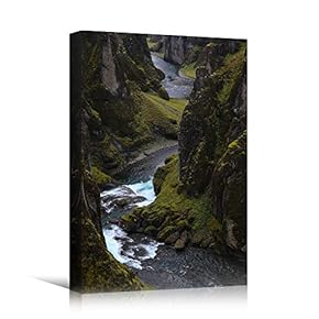 signwin Canvas Wall Art Between Valleys Landscape Multicolor...