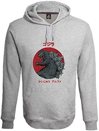 TopsHouse Men's Dinosaur Soft Cotton Top Grey XL
