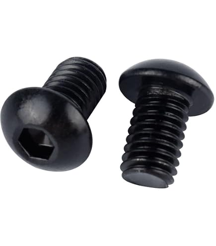 Uxcell #10-32 X 5/8\" UNF 10.9 Alloy Steel Hex Socket Button Head Screws 20Pcs