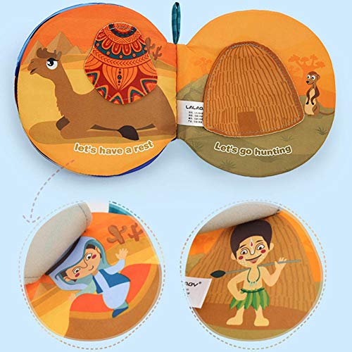 image for YLLuck Soft Baby Books, Let's Go! Infants Early Education Soft Books G