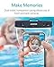 Anker Universal Waterproof Case, IPX8 Waterproof Phone Pouch Dry Bag for iPhone X / 8 / 8 Plus, Samsung Galaxy S8 / S7, Samsung Note Series, Google Pixel 2, up to 6 Inches—2 Pack