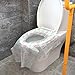 Disposable Toilet Seat Covers for Kids Adults,Waterproof Larger Potty Seat Covers for Toddler,Use During Travel,Potty Training(30 Pack)