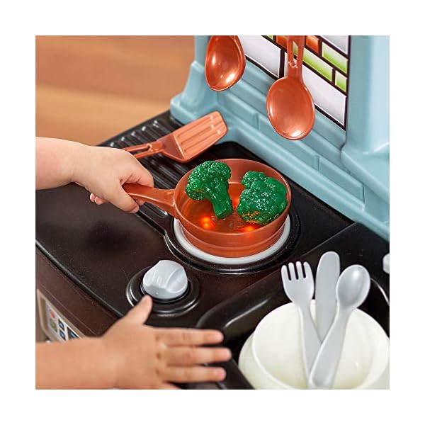 step2 best chef's play kitchen with 25 piece accessory set