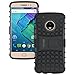 Moto G5 Plus Case, Motorola Moto G Plus (5th Generation) Case, OEAGO [Shockproof] Tough Rugged Dual Layer Protective Case with Kickstand for Motorola Moto G5 Plus (2017) - Black
