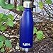 MIRA 25 Oz Stainless Steel Vacuum Insulated Water Bottle - Double Walled Cola Shape Thermos - 24 Hours Cold, 12 Hours Hot - Reusable Metal Water Bottle - Leak-Proof Sports Flask - Blue