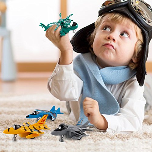 4 Liberty+Imports+Airplanes+Vehicle+Playset