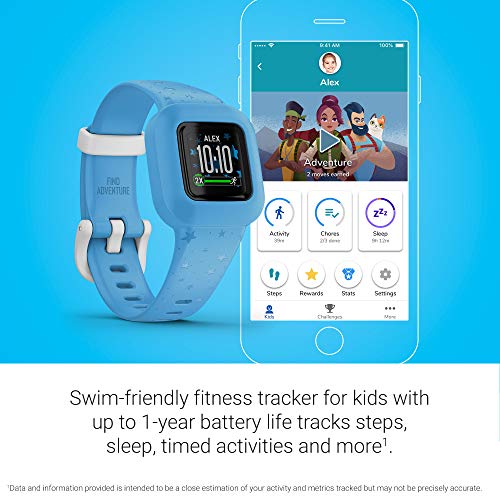 Garmin vivofit jr. 3, Fitness Tracker for Kids, Includes Interactive