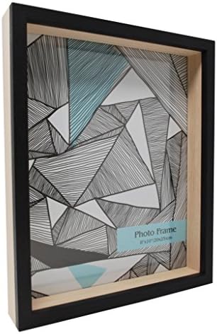 8.75x10.75 Recessed 3D Box Picture Frame-Made to Fit 8x10 inch Photo -Freestanding or Wall Mount