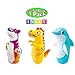 3D Bop Bag Blow Up Inflatable Tiger, Dinosaur & Dolphin. Gift Set, All 3 Designs.
