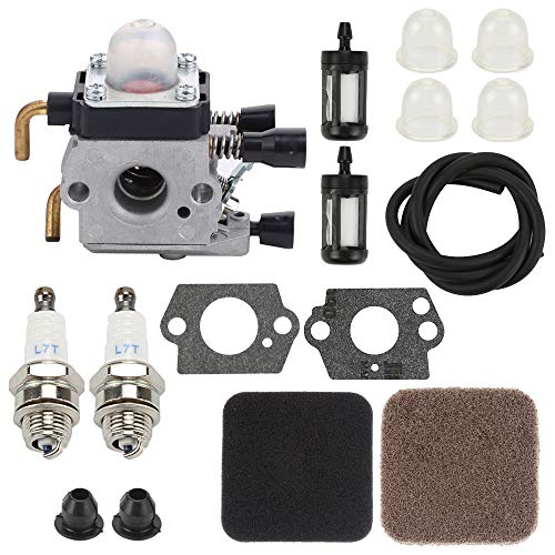 C1q-S97 C1Q-S186 FS85 Carburetor for STIHL Hedge Trimmer HS75 HS80 HS85 HL75 HL75K FH75 HT70 HT75 KM80 KM85 KM85R SP80 SP85 FC75 FC85 String Trimmer Weedeater with Repair Kits - Thumbnail 4
