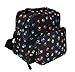 Sachi Insulated Convertible Crossbody Canvas Tote (PawPrint)