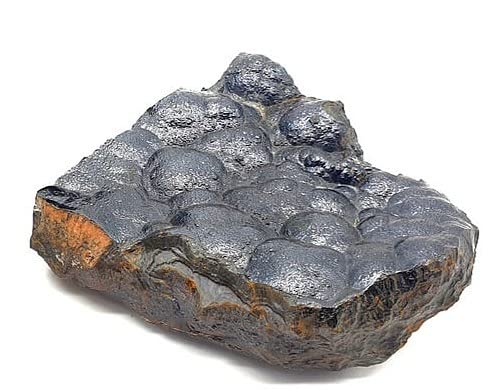 TENET - natural raw stone for crystallotherapy meditation reiki. (HEMATITE DRUSE 5-6 CM)