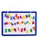 Kid’s Dry Erase Board and Magnet Set – 109 Piece Magnetic Letters, Numbers, and Symbols for Fun Educational Learning – Hanging Whiteboard for Home, Preschool, Kindergarten – by EduKids