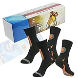 Waterproof Breathable Gift Socks, 1,2-Pair [SGS Certified] RANDY SUN Unisex Hiking/Trekking/Ski Socks